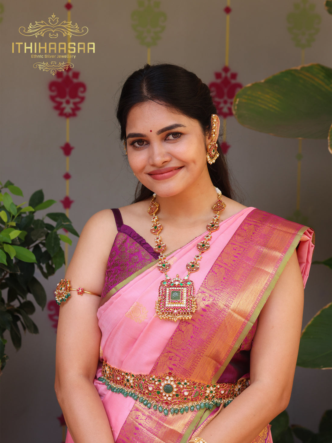 Padmavati - Grand Bridal Antique Kundan Long Haar