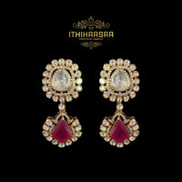 Ratnavahli Navrathan Uncut Polki Necklace