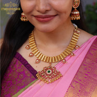Samiksha - Grand Antique Kundan Necklace