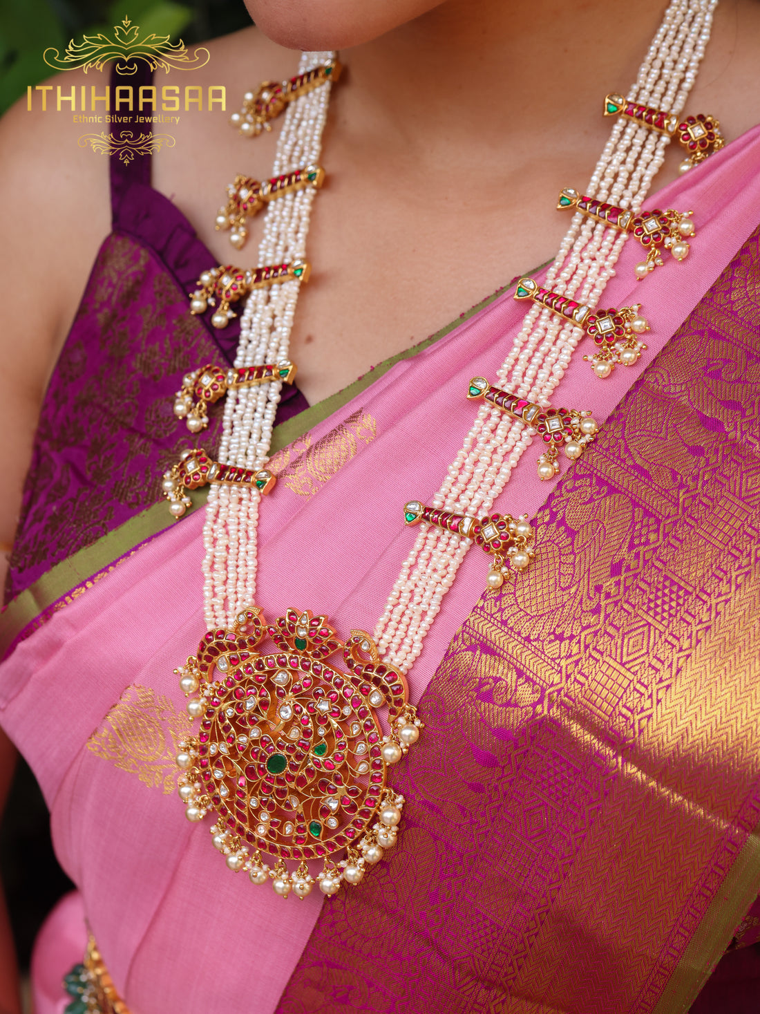 Anamika Antique Kundan Bridal Set