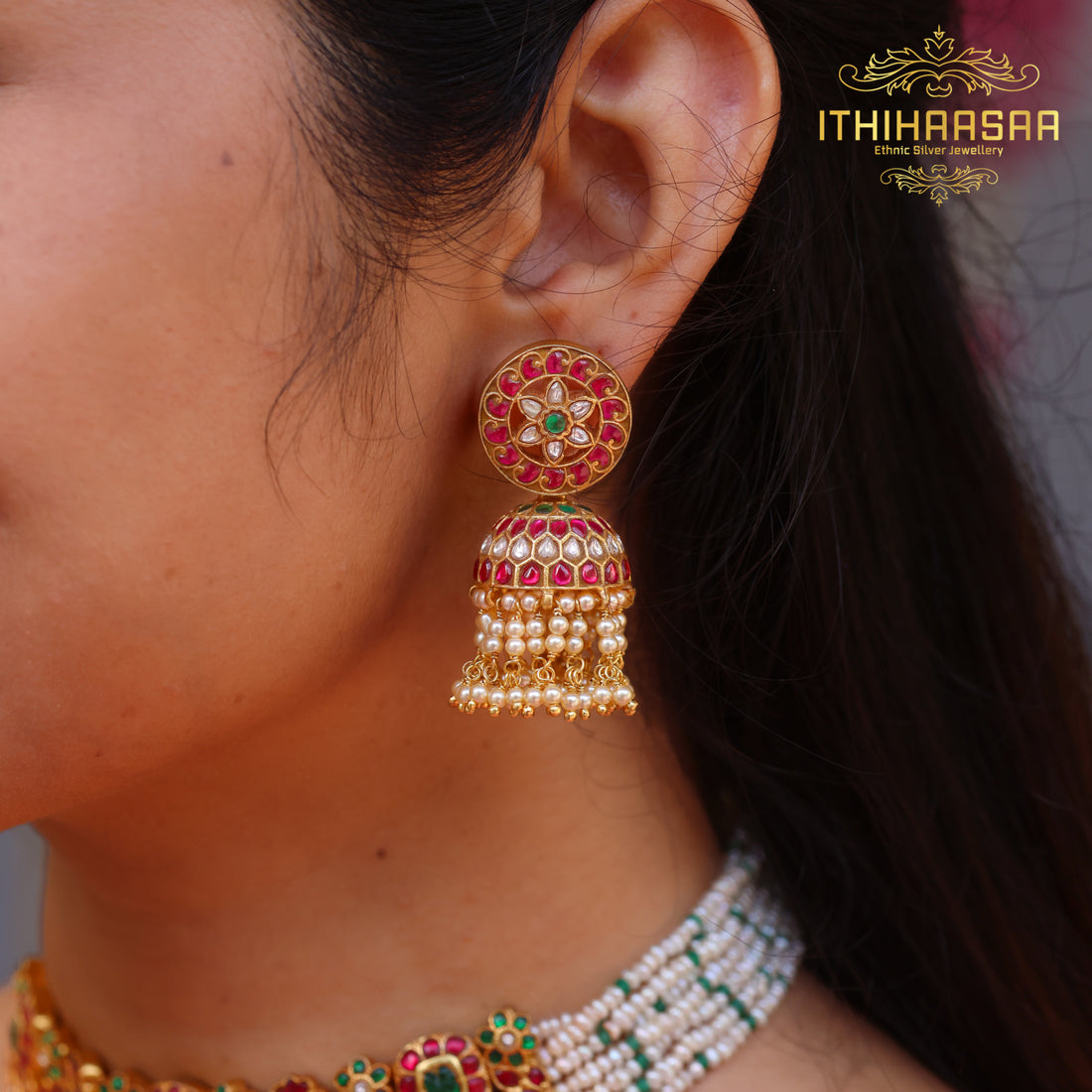 Mukti Antique Kundan Choker