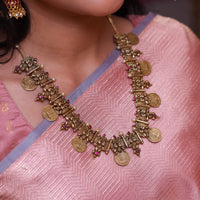 Vedhika Goddess Lakshmi Antique Kasu Mala