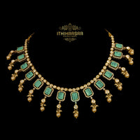Rivaa Grand Russian Emerald Victorian Necklace