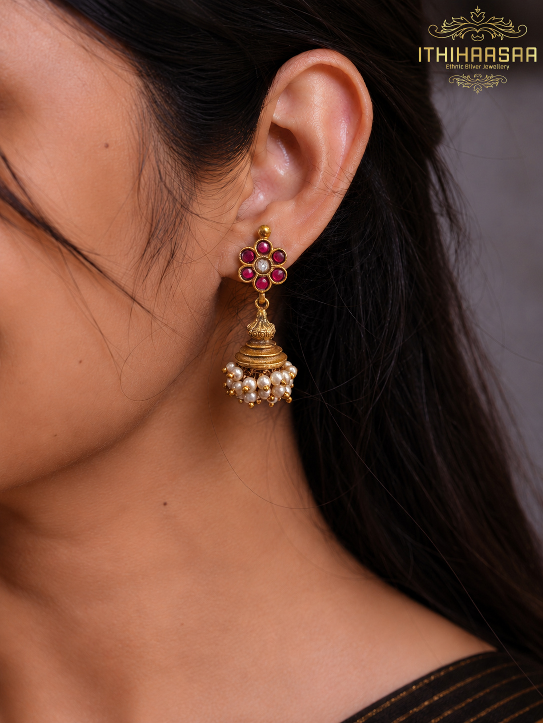 Antique Pearl Earrings
