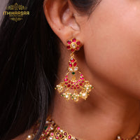 Swathika 2 in 1 Antique Kundan Necklace/ Choker