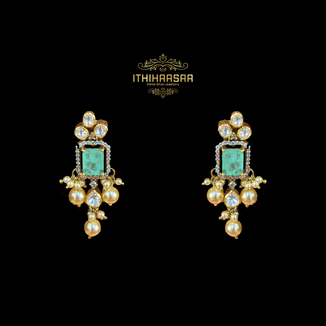 Rivaa Grand Russian Emerald Victorian Necklace
