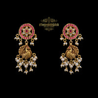 Madhuri Antique Kundan Necklace