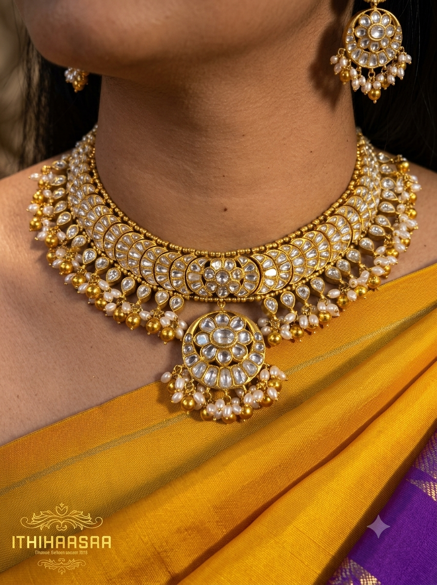 Divita Reversible Kundan Necklace