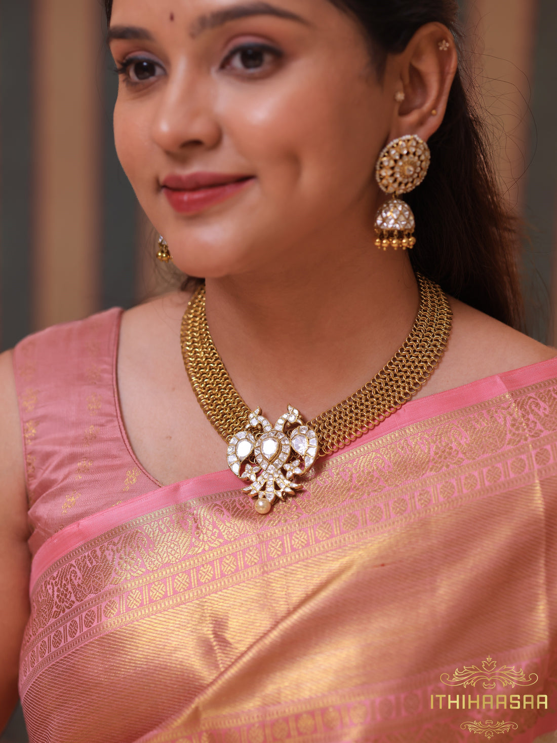 Ahana Uncut Polki Necklace