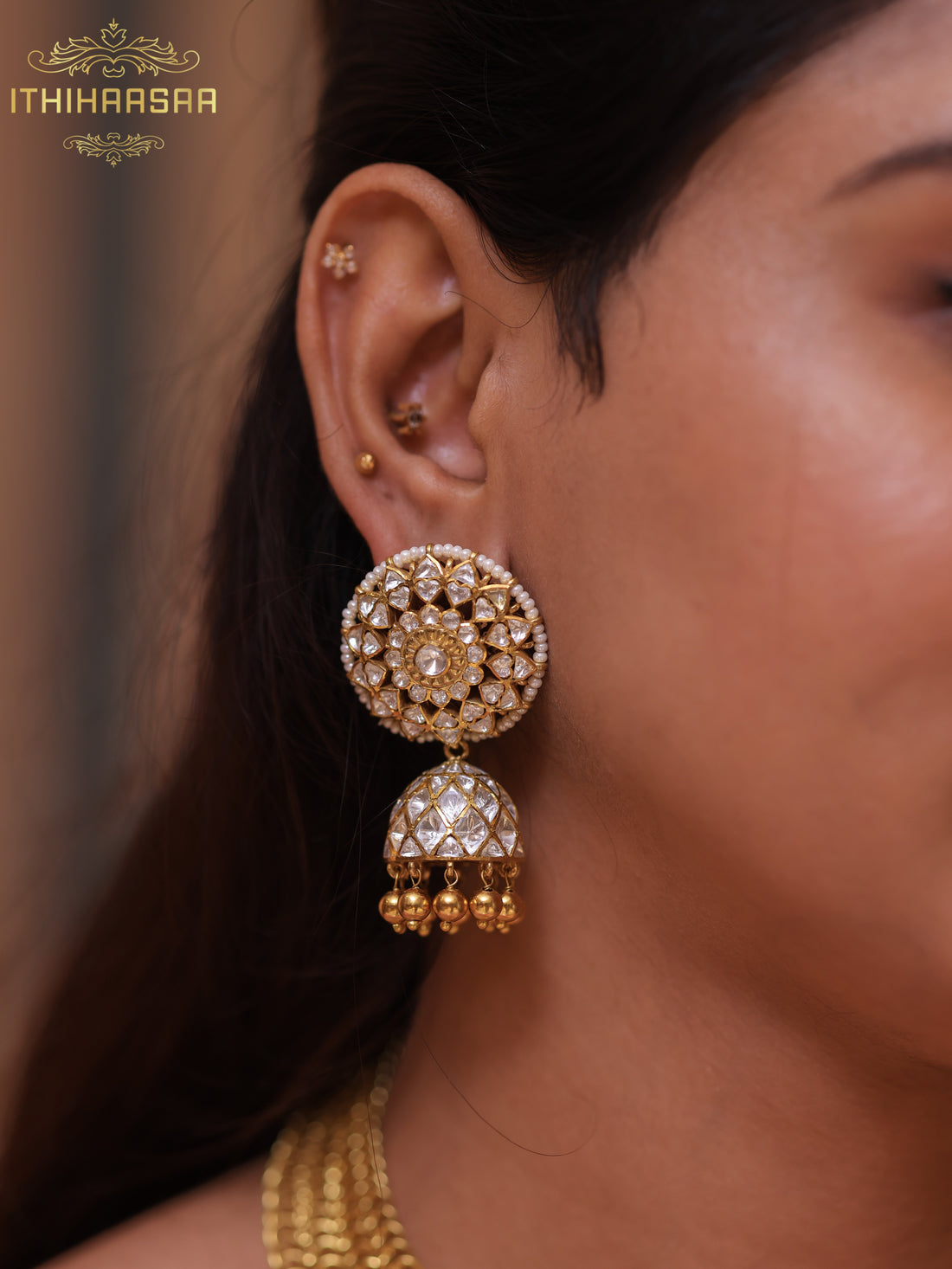 Ahana Uncut Polki Necklace