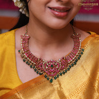 Padmika 3-in-1 Detachable Antique Kundan Necklace