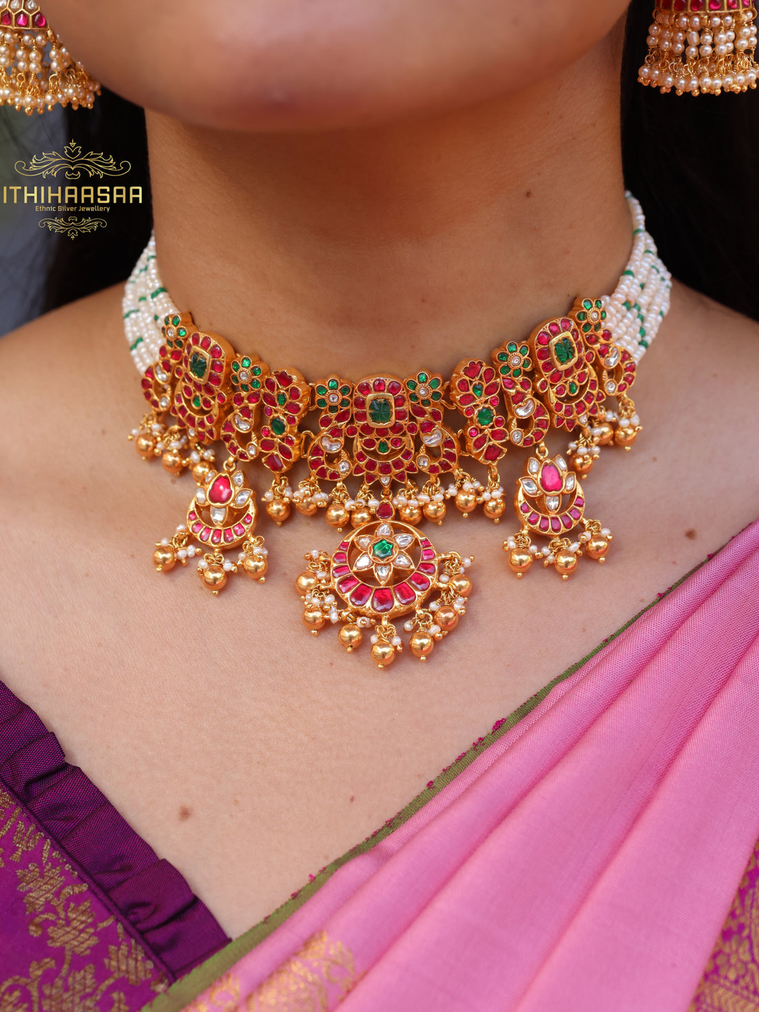 Mukti Antique Kundan Choker