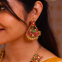 Vamika - Grand Bridal Double Side Mango Haar