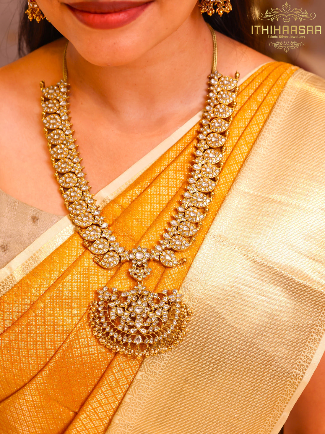 Vamika - Grand Bridal Double Side Mango Haar