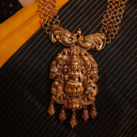 Goddess Lakshmi Handmade Antique Nakshi Necklace Set