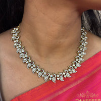Mayil Exclusive Peacock Uncut Polki Necklace
