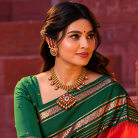 Mahini Grand Antique Kundan Necklace