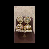 Yamika Real Pearls Uncut Polki Choker