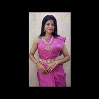 Grand Samudrika Uncut Polki Pearl Waist Belt