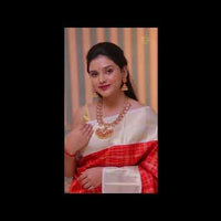 Classic Reversible Antique Kundan Bottu Mala