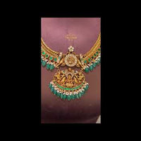 Goddess Lakshmi Antique Jelabi Necklace