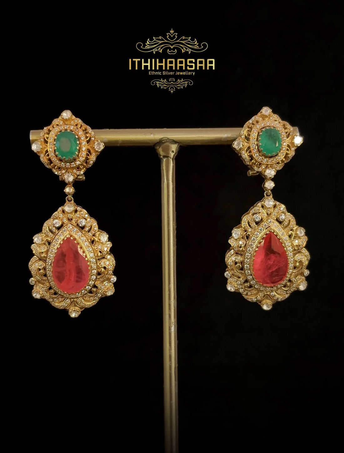 Avanthi Uncut Polki earrings